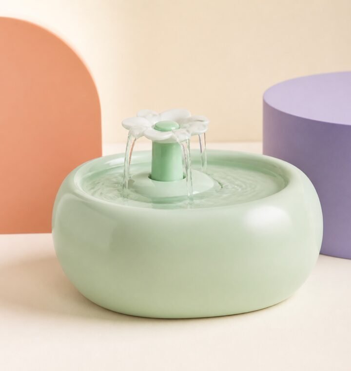 Bloom Ceramic Fountain