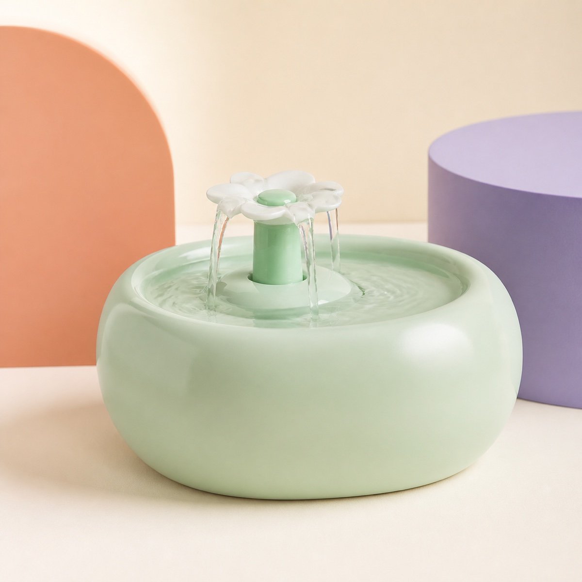 Bloom Ceramic Fountain