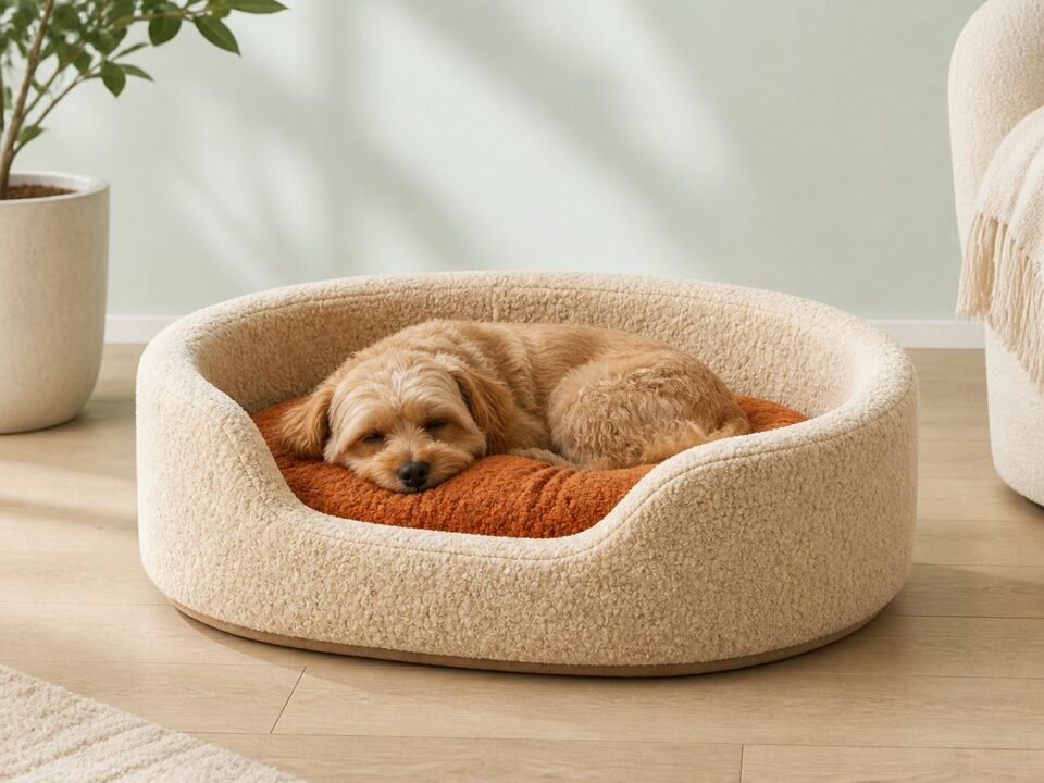 Cloud Rest pet bed in a calm home